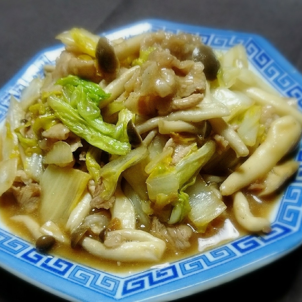 白菜 豚肉 しめじ オイスターソース炒め レシピ 作り方 By あやめぇ 楽天レシピ